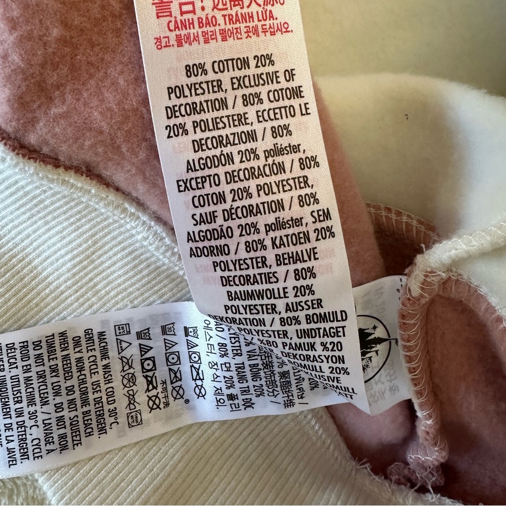 Disney Pink and Cream Sweatshirt - Picture 4 of 12